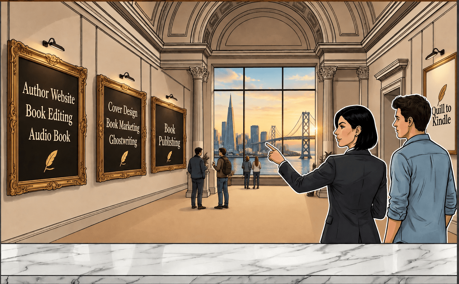 Quill to Kindle Publishing Services